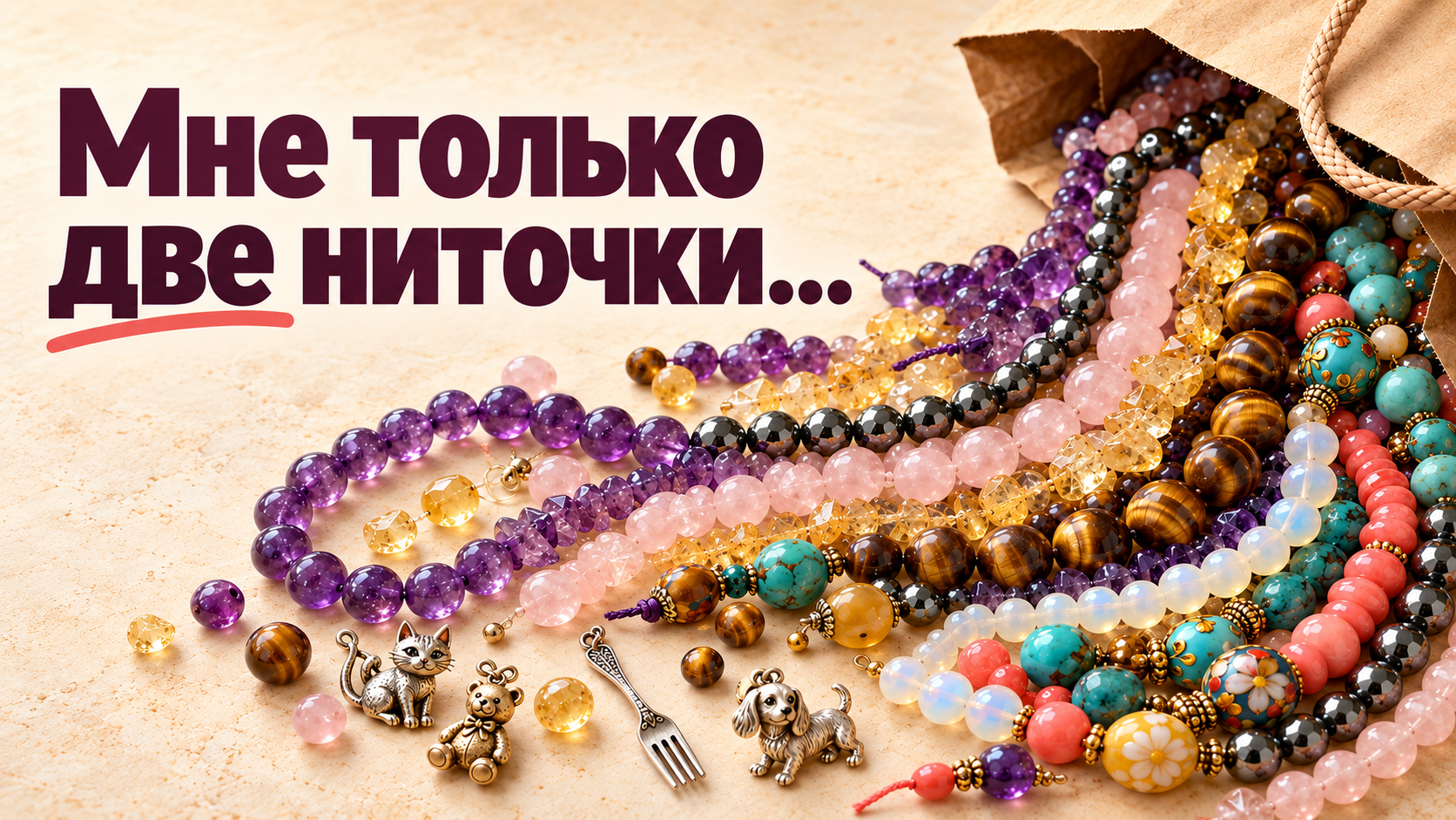 Мне только две ниточки